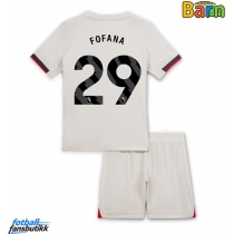 Chelsea Wesley Fofana #29 Bortedraktsett Barn 2025-26 Kortermet (+ Korte bukser)